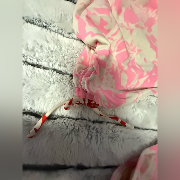 Crewcuts Pink and Cream Floral Bikini Set - Picture 2 of 4